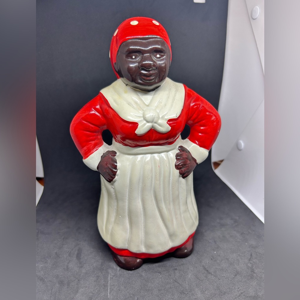 Vintage Spoon or Utensil Holder Mammy